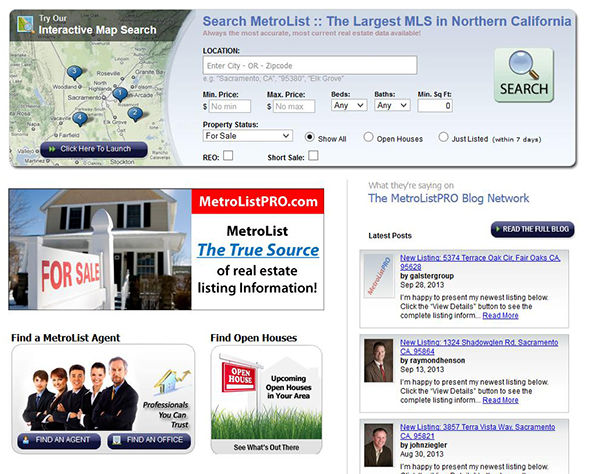 M L S Sacramento properties for sale/real estate news 