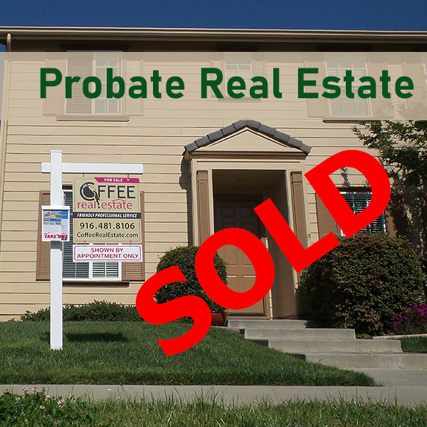 Sell probate house
